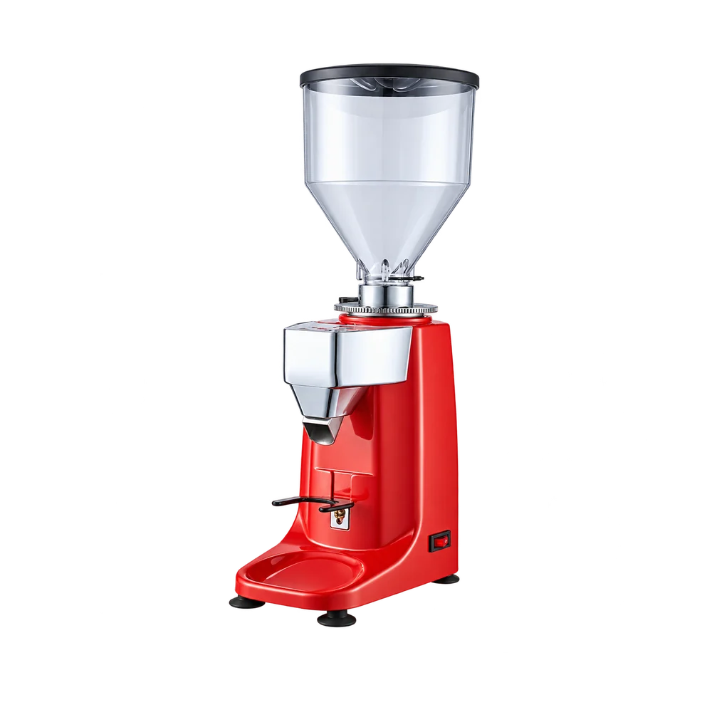 Vosco KD-25 Dozaj Ayarlı Yarı Otomatik Kahve Değirmeni - Kırmızı