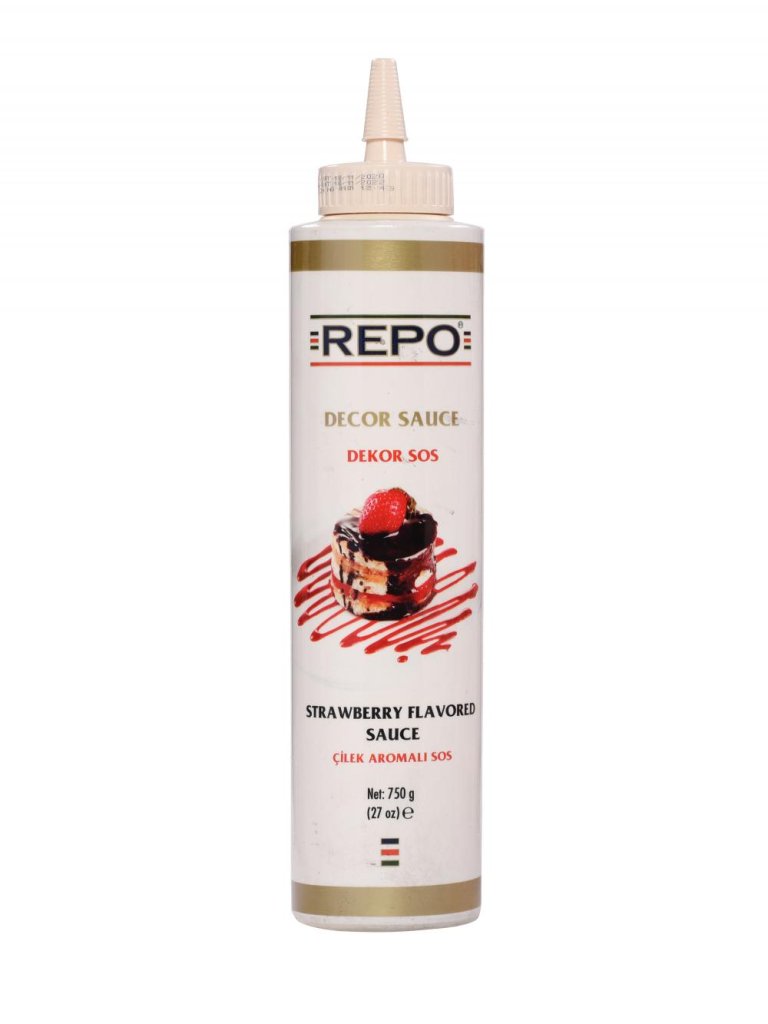 Çilek Aromalı Dekor Topping Sos