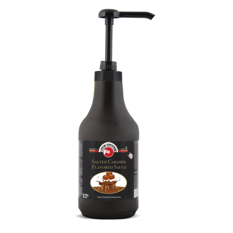 Profesyonel Tuzlu Karamel Aromalı Bar Sos